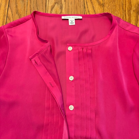 Bright Pink Blouse - Picture 5 of 6
